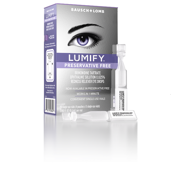 Preservative Free Redness Reliever Eye Drops